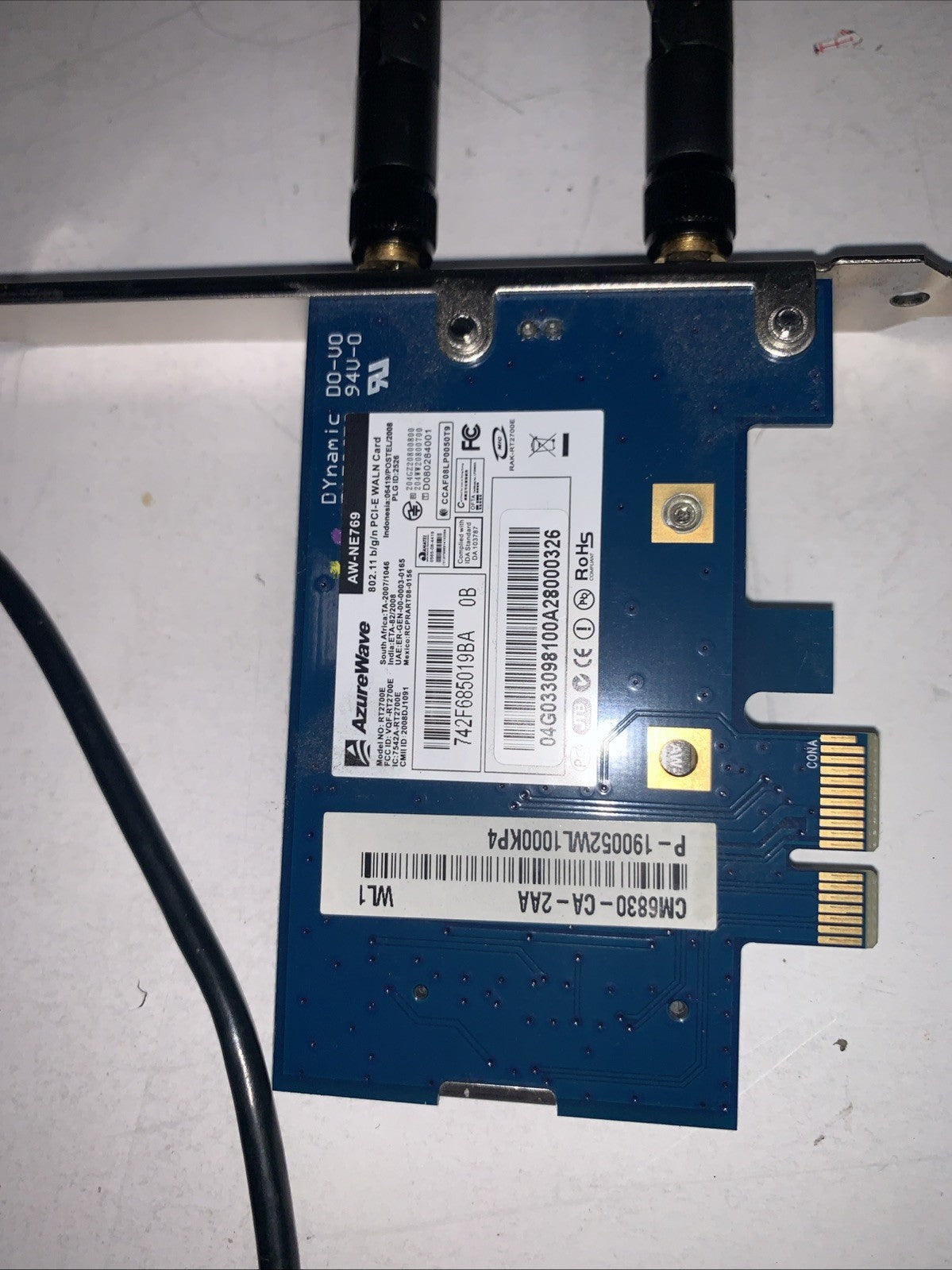Lot of 4 USB/PCIe wifi wireless cards