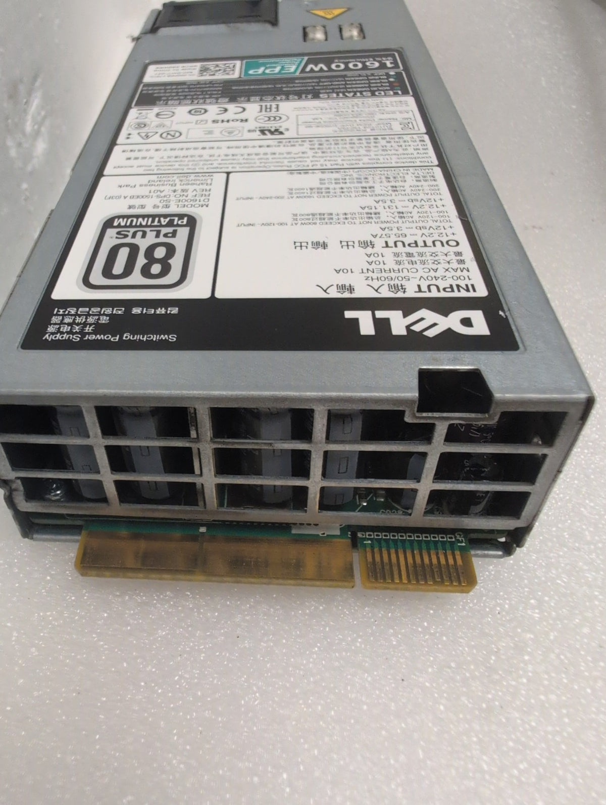 🎸 Dell 95HR5 1600W Server Power Supply D1600E-S0 80 Plus Platinum Hot-Swap PSU