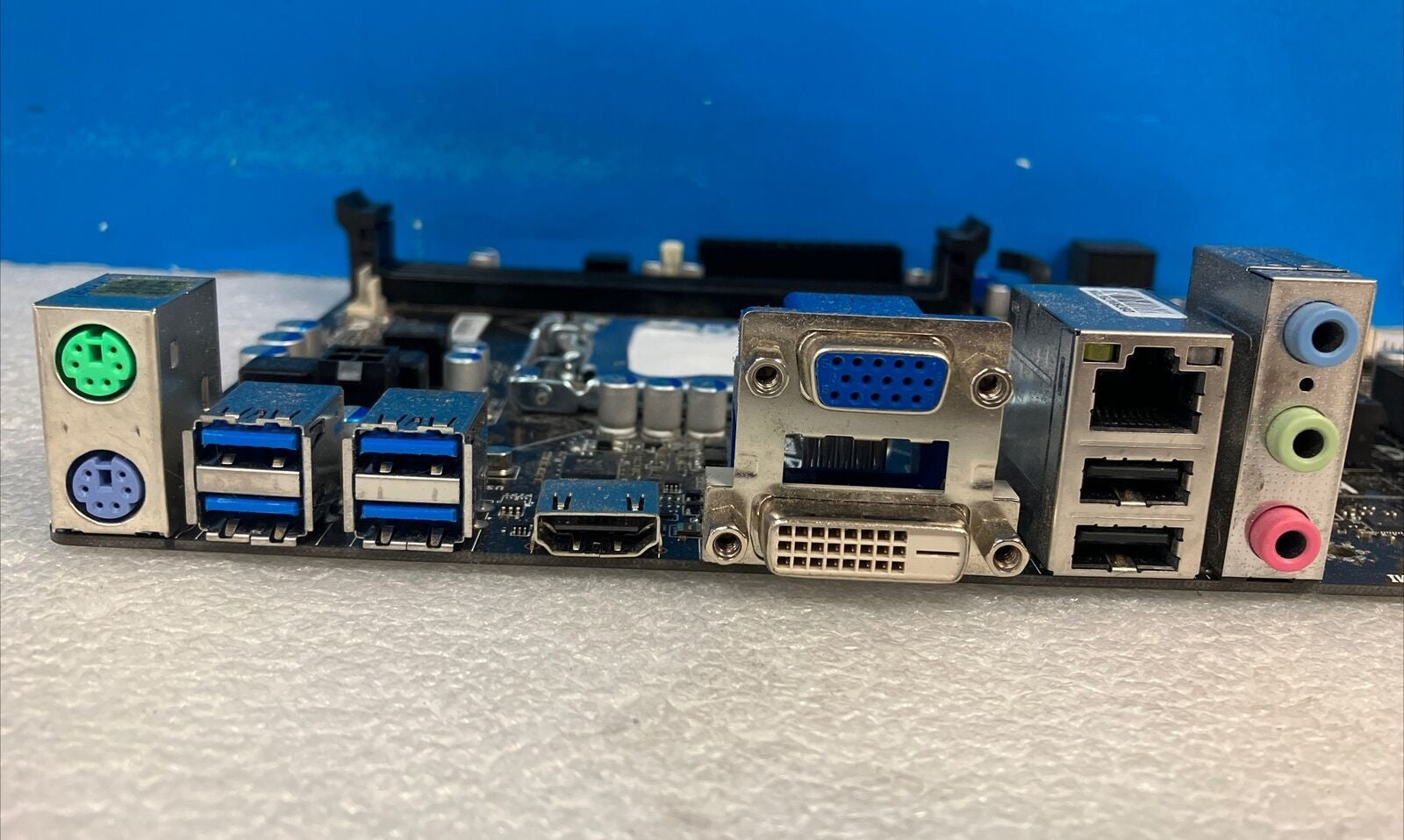 MSI H81M-E34 Mini-ATX LGA 1150 DDR3 HDMI VGA DVI Motherboard With I/O Shield ~