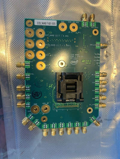 🔥 Intel ECB NAND Test Board FAB1 w/ BGA Socket SMA RF High Speed PCB