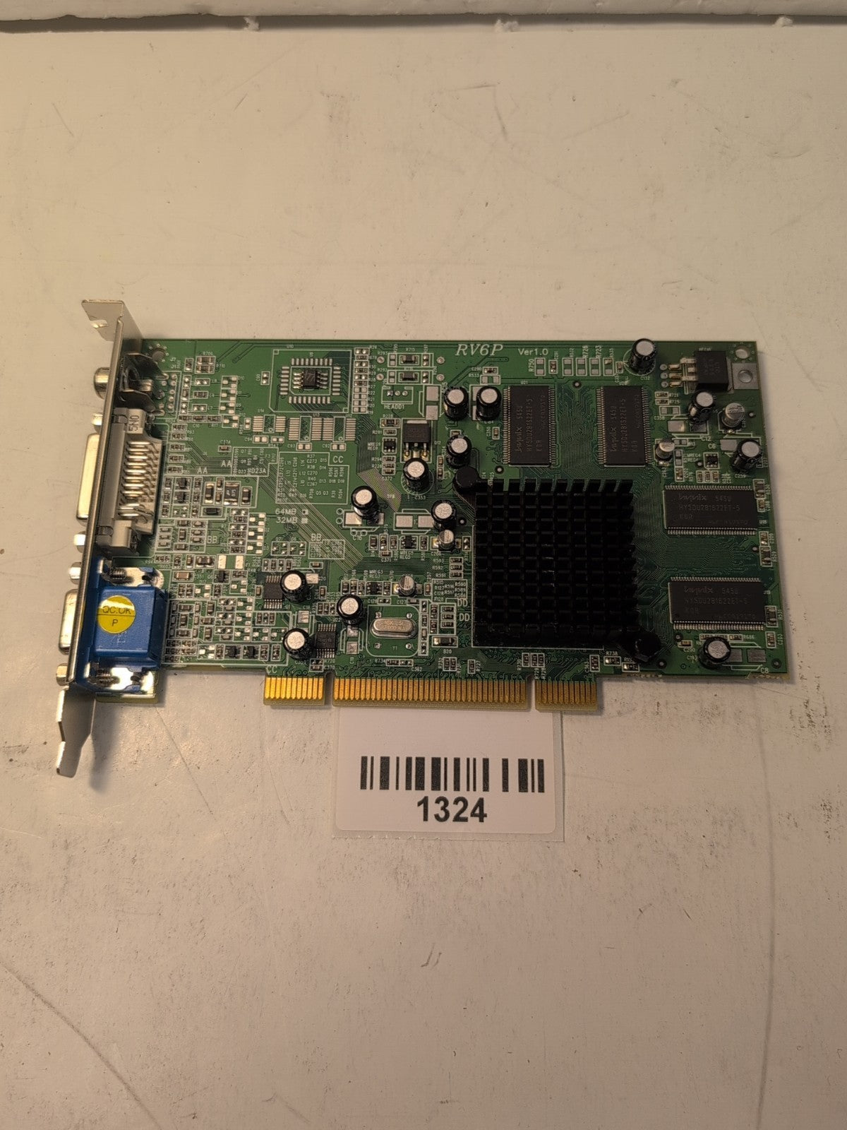 🔥 ATI RV6P-NB3 VGA DVI S-VIDEO GRAPHICS CARD -