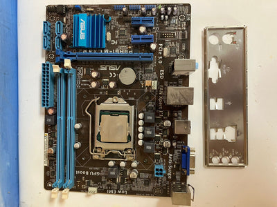 ~ASUS P8H61-M LX3 R2.0 Motherboard LGA 1155 DDR3  + IO Plate