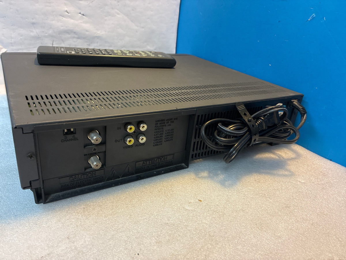 🔥 Hitachi VT-M272A VHS VCR with Remote VCRPlus+ DA4 Digital Auto Tracking