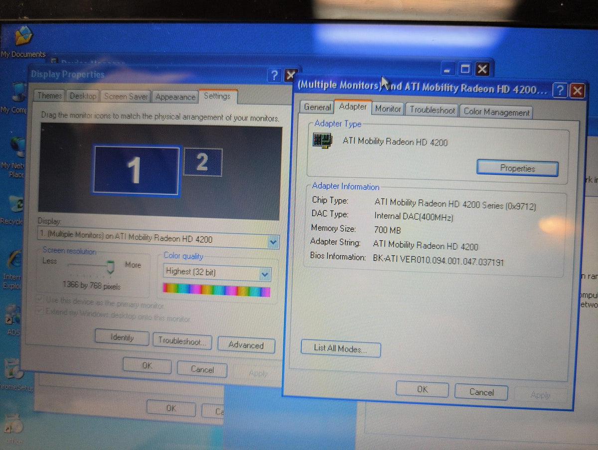 🎸 HP Pavilion dv5 15.6" Laptop AMD Turion II P540/4GB/ 320GB HDD/WINXP  (READ)