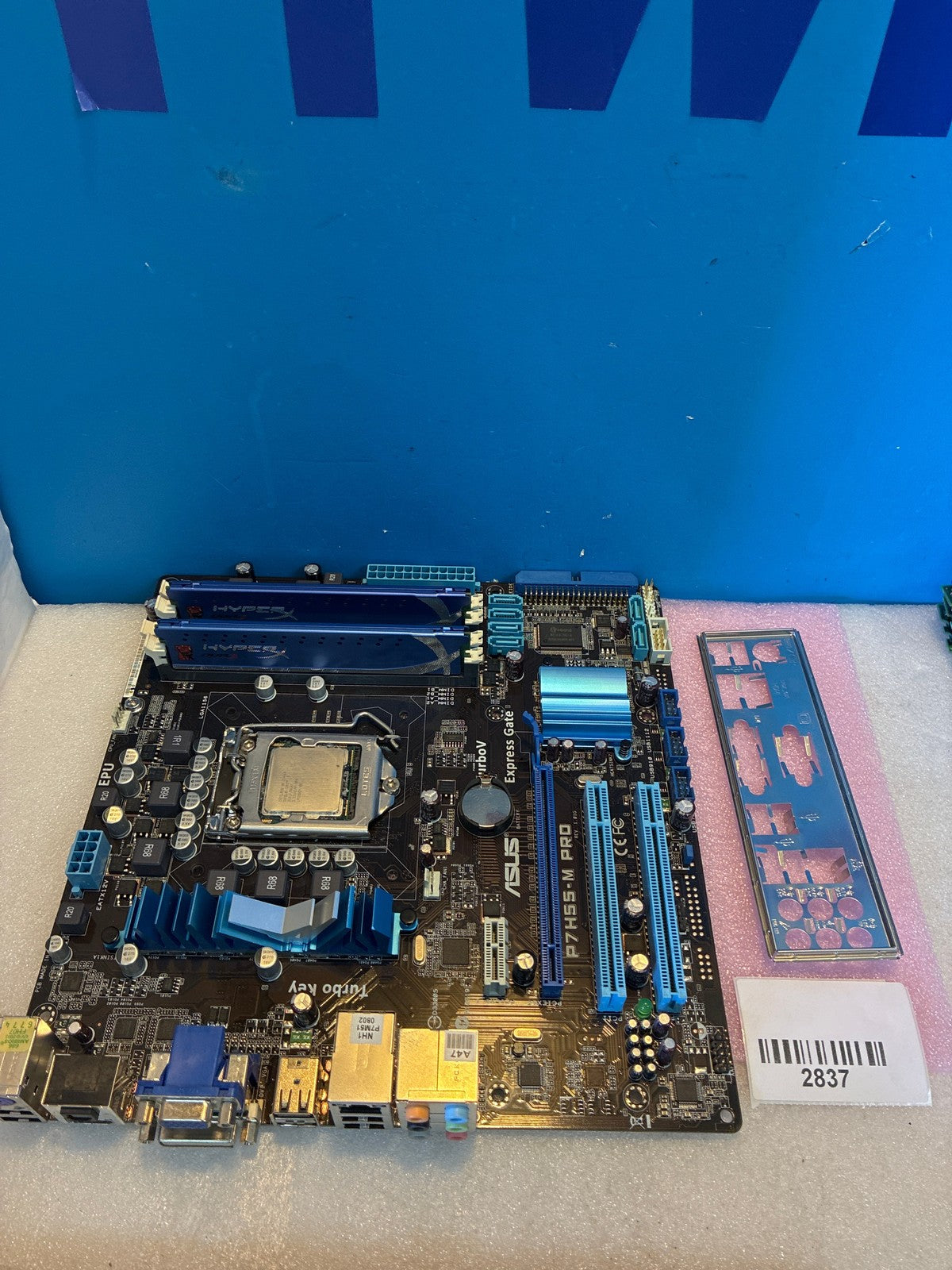 🔥 ASUS P7H55-M PRO LGA1156 Micro-ATX Motherboard with i5-660 CPU & DDR3