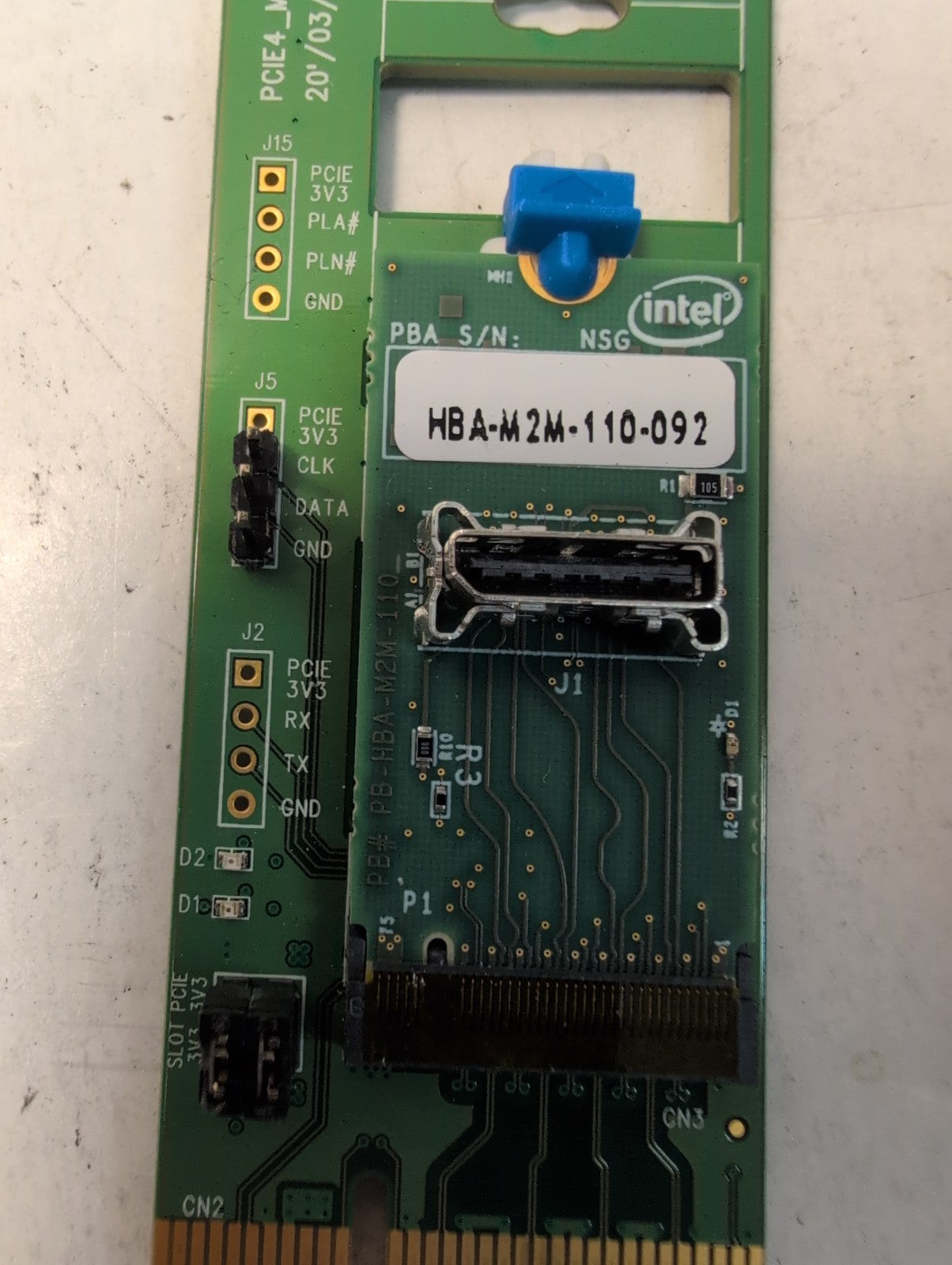 🔥 M.2 NVMe SSD  TO PCI-E Adapter HBA-M2M-110-092 -