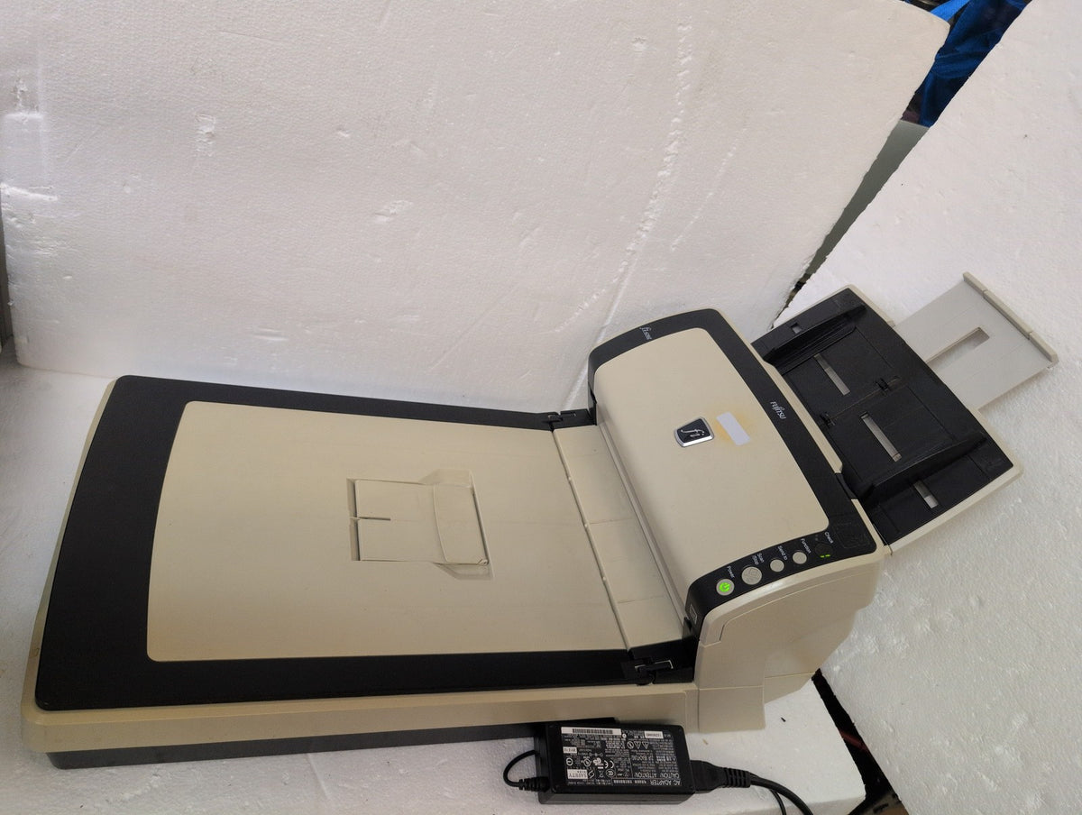 Fujitsu fi-6230Z Duplex Flatbed ADF Document Scanner USB -