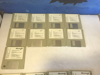 Microsoft Windows V3.1 Disk 1-7  with extras