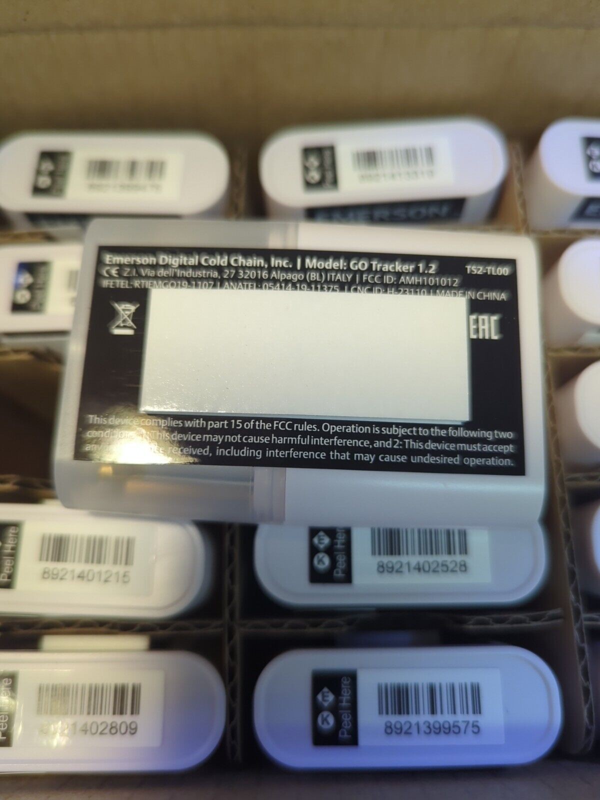 - 60x Emerson Real-Time Lux Tracker Monitor Temperature Go Tracker 1.2 TS2-TL00