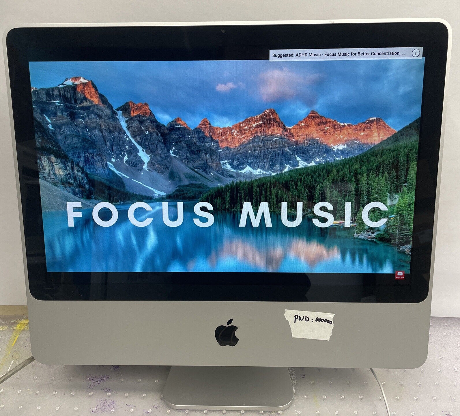 Nice ~ Apple iMAC A1224 Mid-2008 20" Intel Core 2 Duo 2.4G 4GB 250G OSX 10.10.5
