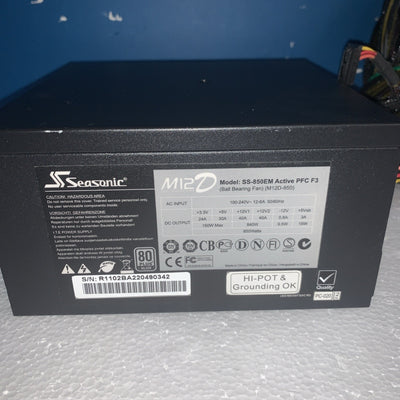Seasonic M12D 850W (SS-850EM) 20+4/ 4+4/ Two 6+2 PCI-E Power supply