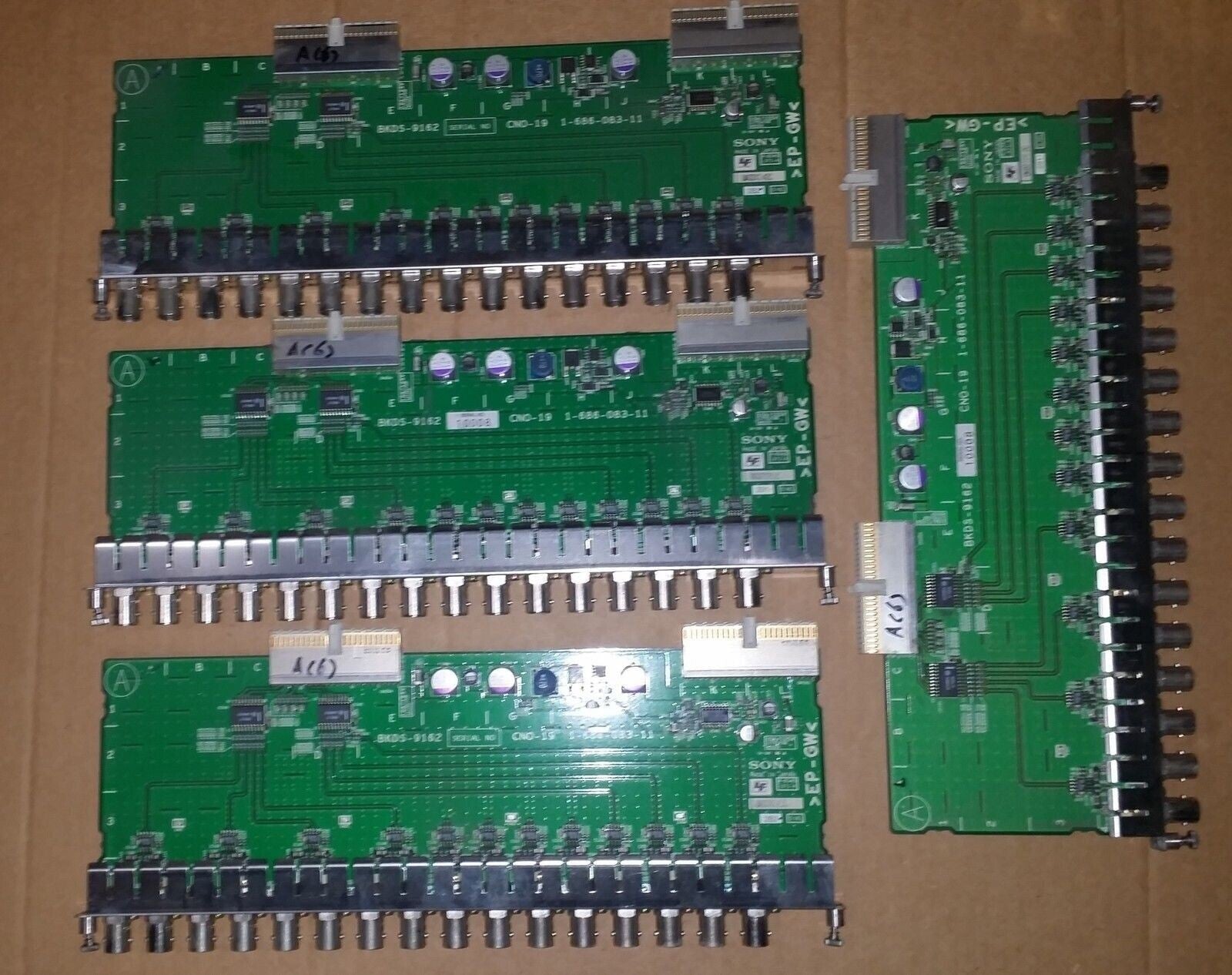 1 x SONY DVS-9000  SWITCHER Module - BKDS-9162, CNO-19, 1-686-083-11  (A6)