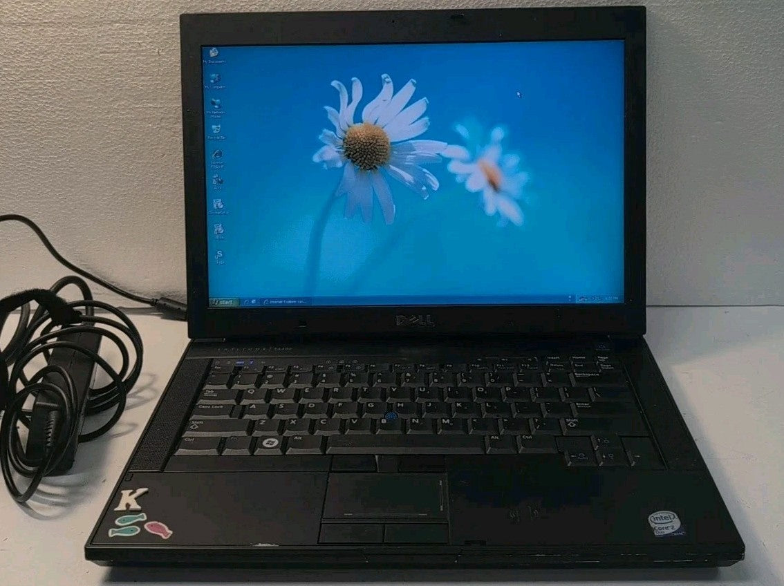  Dell Latitude E6400 14" Laptop C2D P8600/4GB/250GB HDD/WIN XP/Working Battery -
