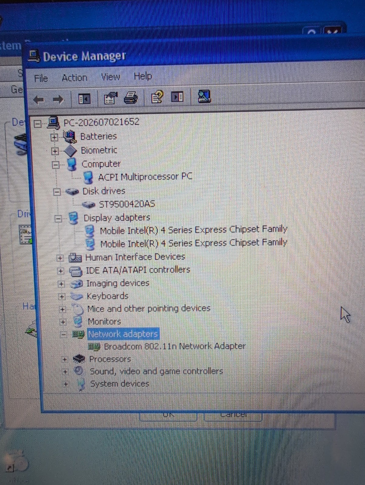 NICE HP TOUCHSMART TM2  12.1" TOUCH Laptop U7300 CPU/3GB RAM/500GB HDD/ WIN XP -