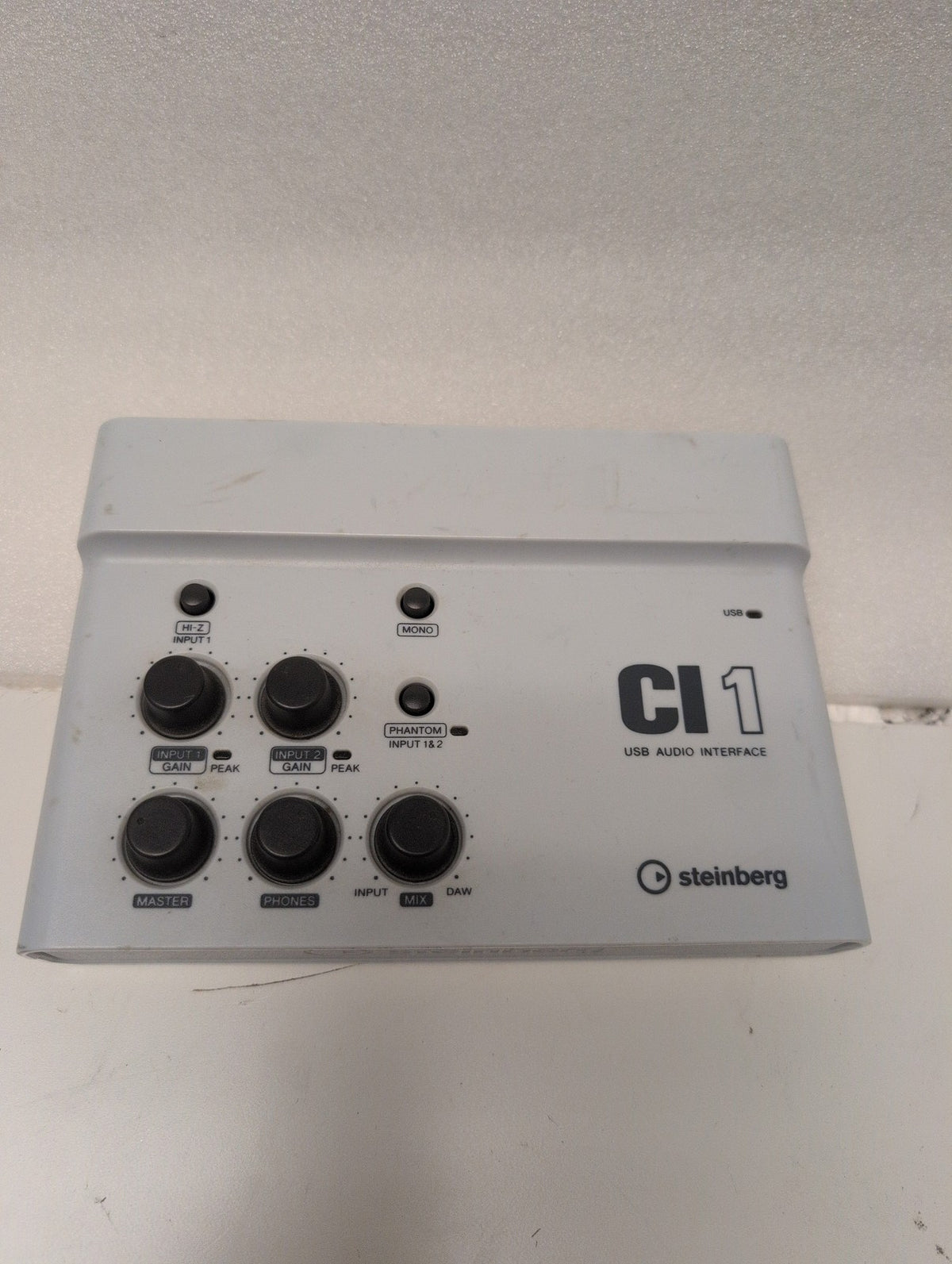🎸 Steinberg CI1 USB Audio Interface 2-Channel Mic/Line Recording for PC Mac