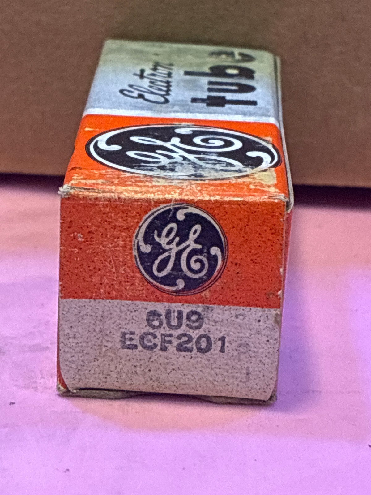 🔥 General Electric GE 6U9 ECF201 Electron Vacuum Tube Original Box NOS