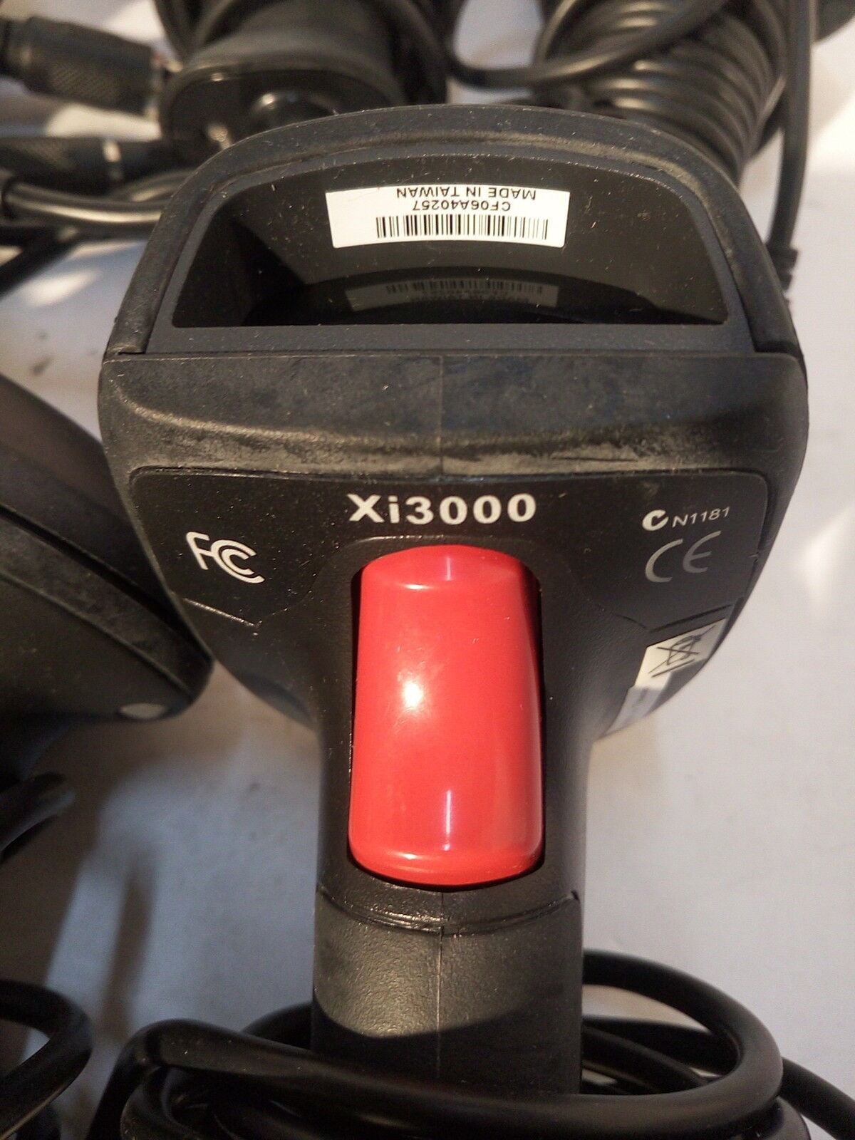 - LOT OF 7X POS-X Xi3000 BarCode Scanner PS/2 CABLE  W/DRIVERS