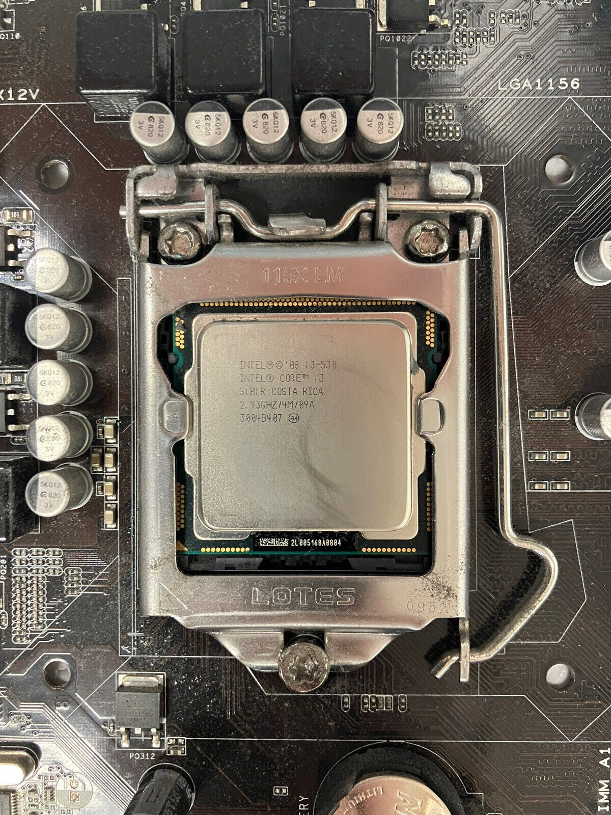 ~ ASUS P7H55-M LE H55 LGA 1156 DDR3 Motherboard W/ Intel i3-530 CPU & IO Shield