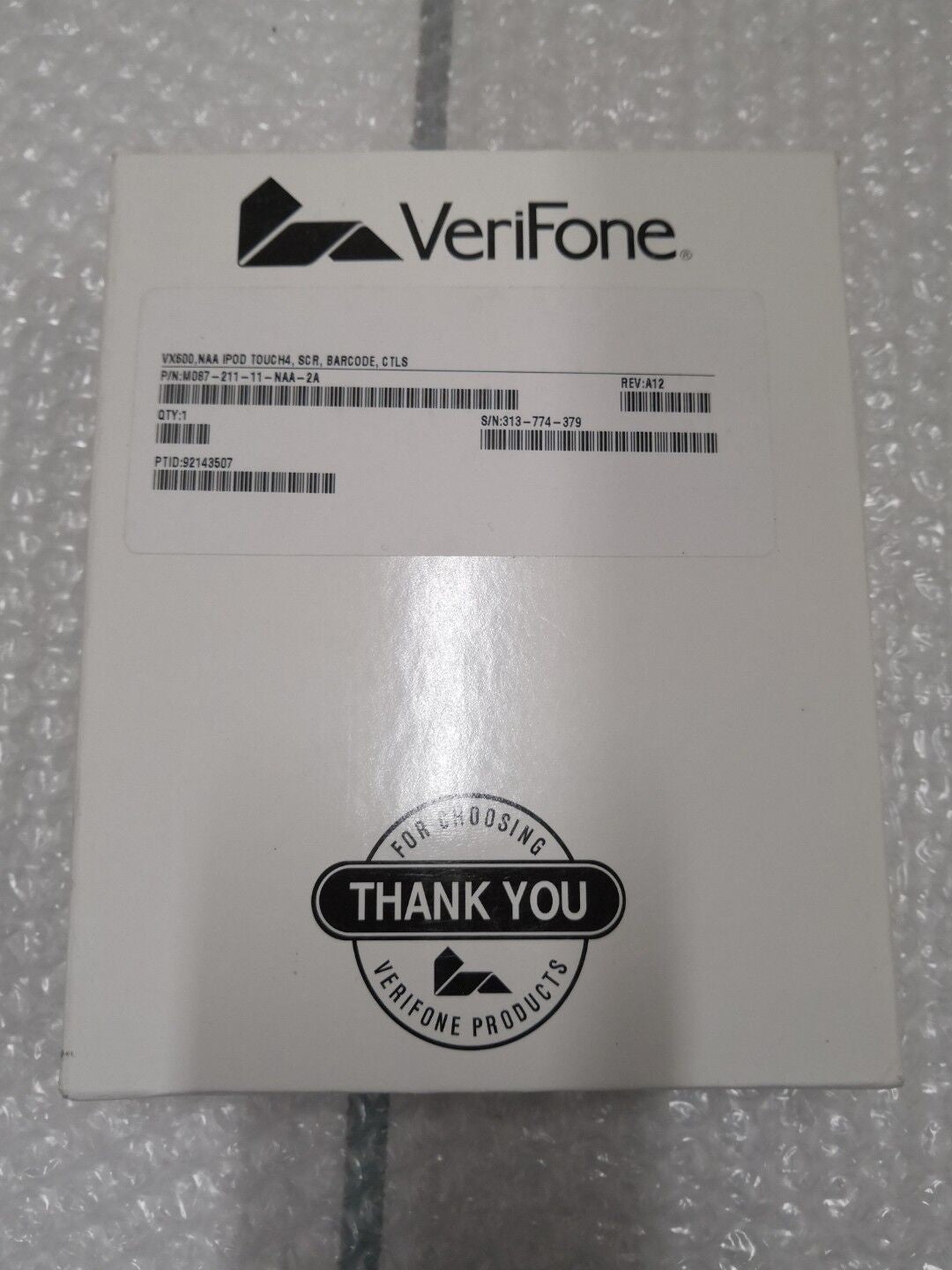 + NEW Verifone VX600 Bluetooth POS Card Reader Chip/Swipe LCD Keypad Scanner @@@