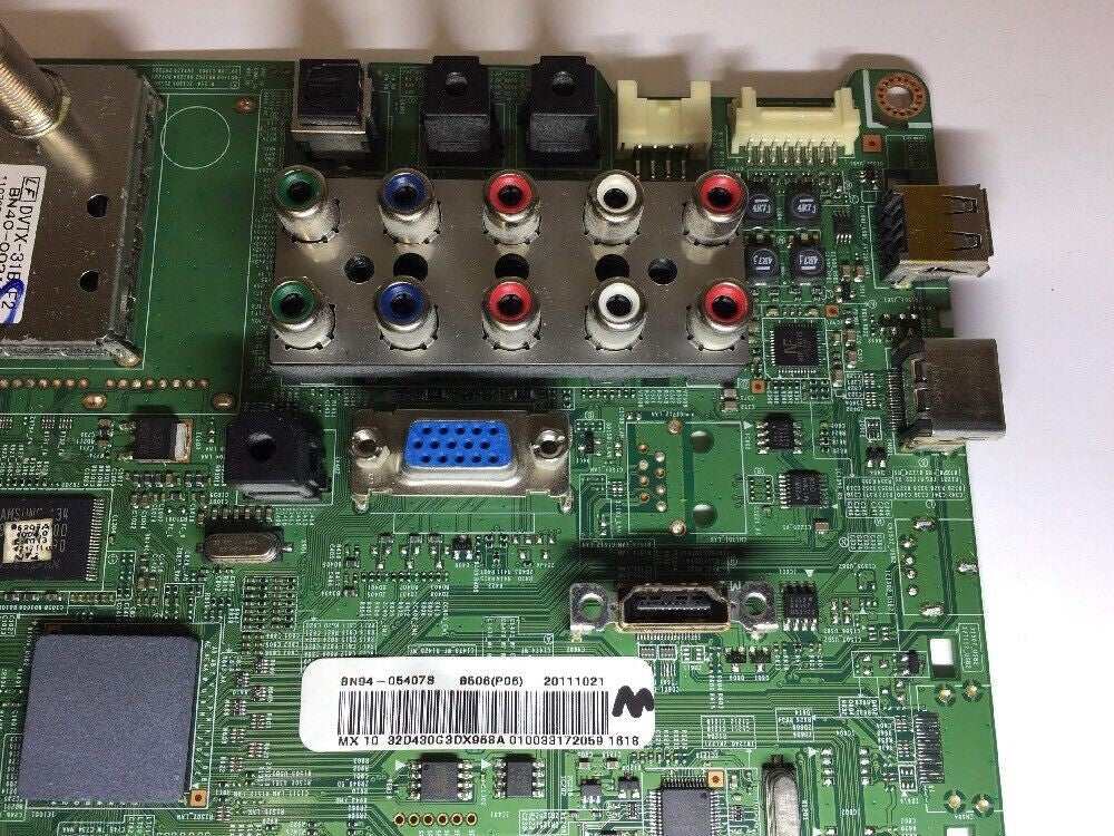 - Samsung 32" LN32D430G3DXZA Main Video Board  BN94-05407S  @@@
