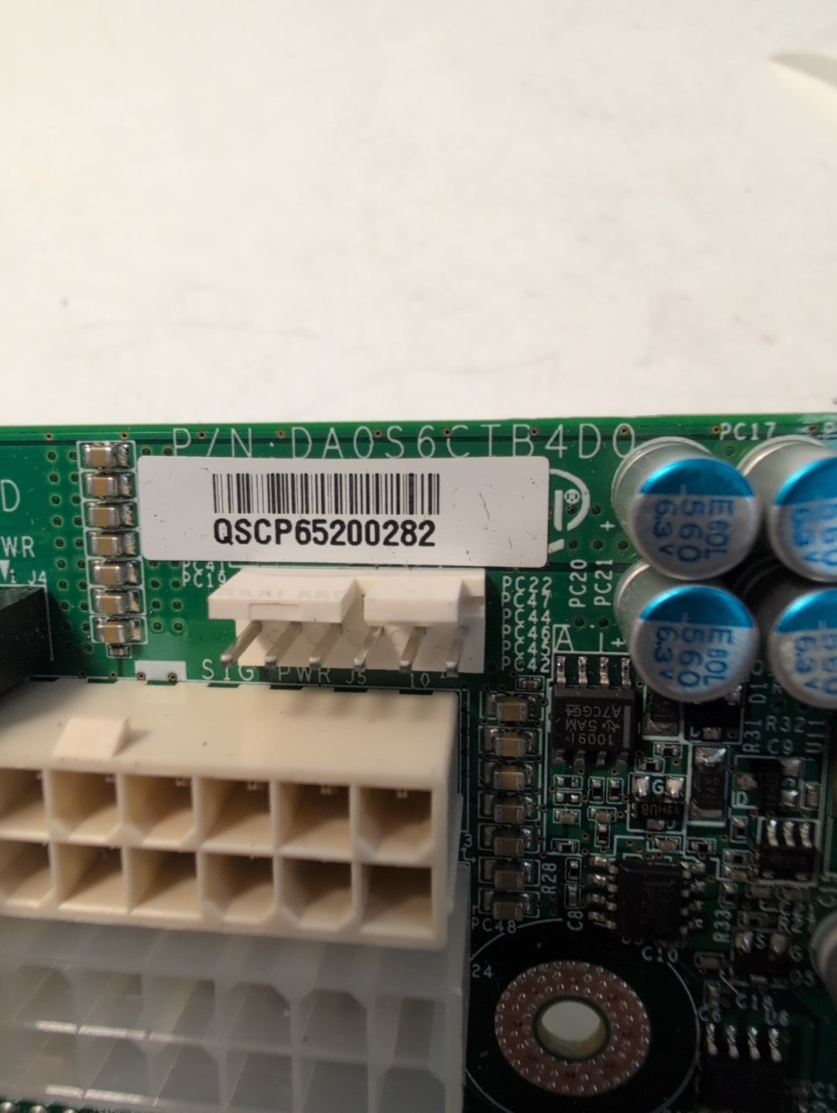 🔥 Intel DA0S6CTB4D0 PBA H24210 Backplane Board -