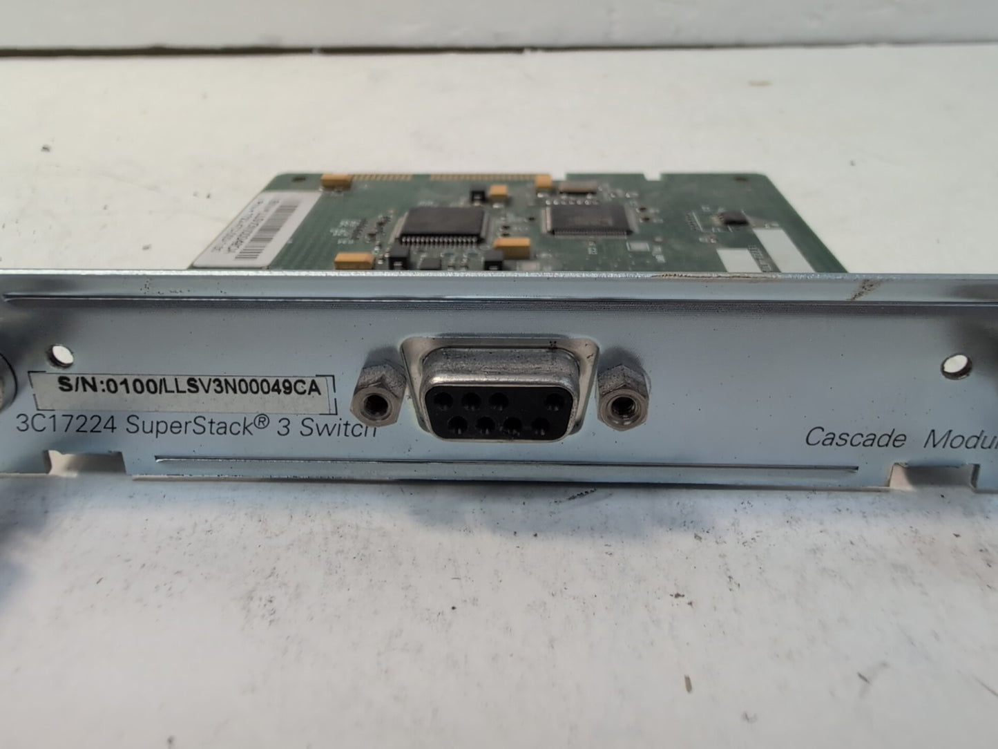 🔥 3Com 1722-470-000-1.00 SuperStack 3 SWITCH Cascade Module 3C17224 -