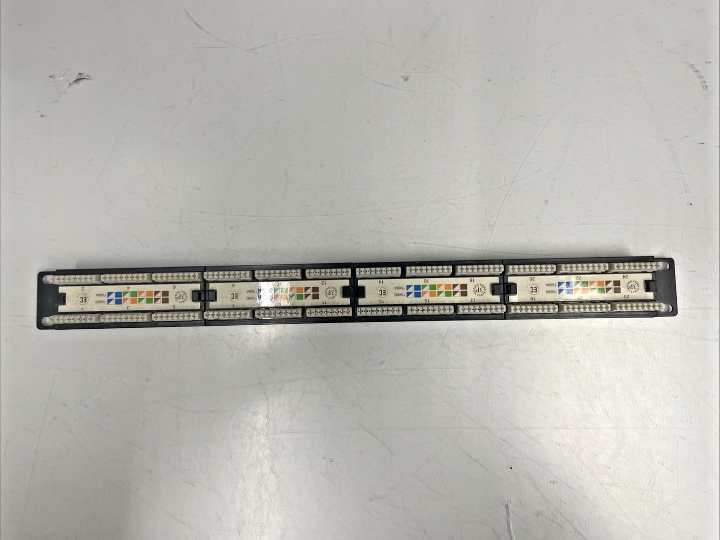 🔥 24-port Cat5e Patch Panel T568A T568B (Qty)