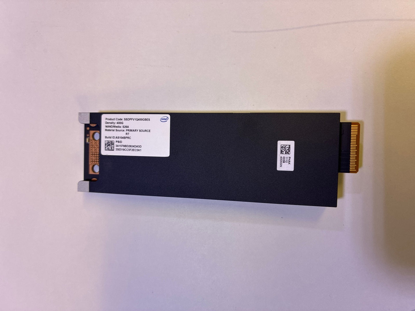 ⚡ Intel P4800X 400GB M.2 NVMe SSD SSDPFV1Q400GBES with Heatsink ⚡