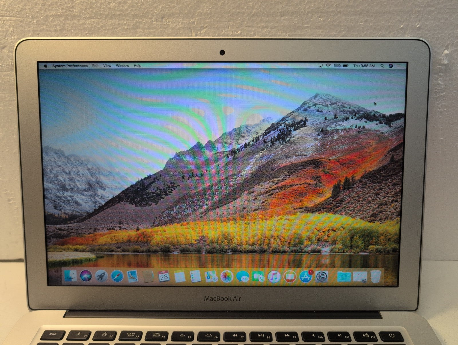 (NICE) Apple MacBook Air 2015 A1466 13.3"/i5-1.6GHz/8GB/256G SSD/10. 13(NO AC) -