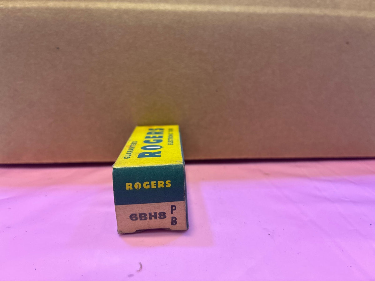 🔥 Rogers 6BH8 Vacuum Tube NOS in Original Box Triode-Pentode Vintage
