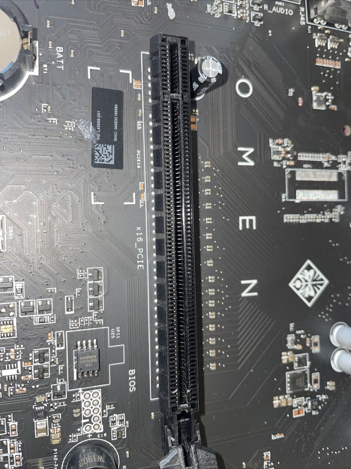 HP Omen Obelisk 875-0014 L23867-001/601 H370 17582-1 Motherboard (PCIe not good)