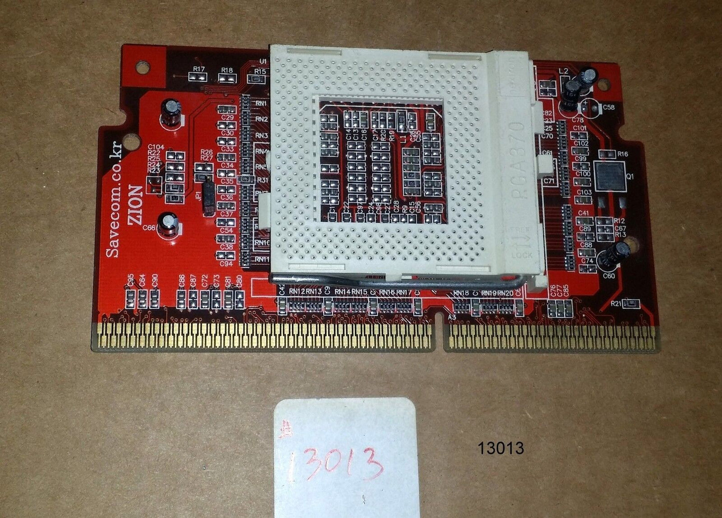 Adaptador PGA370 to Slot 1 Savecom.co.kr ZION