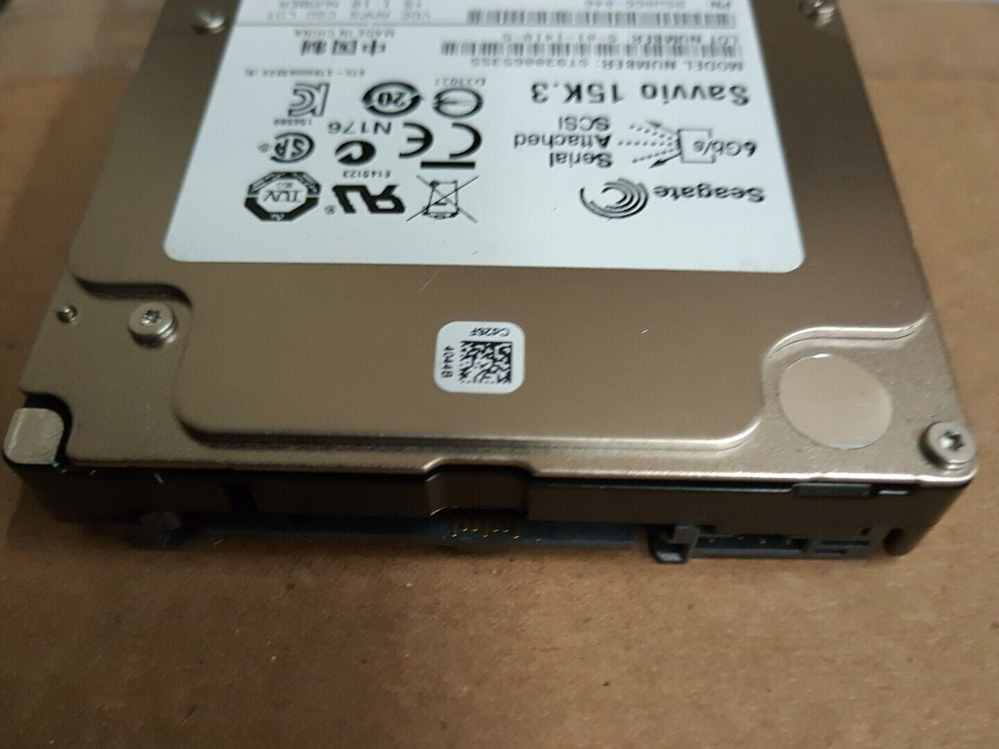 - 5x SAVVIO Seagate ST9300653SS 9SW066 300GB 15K RPM 6Gbps 2.5" SAS HDD  
