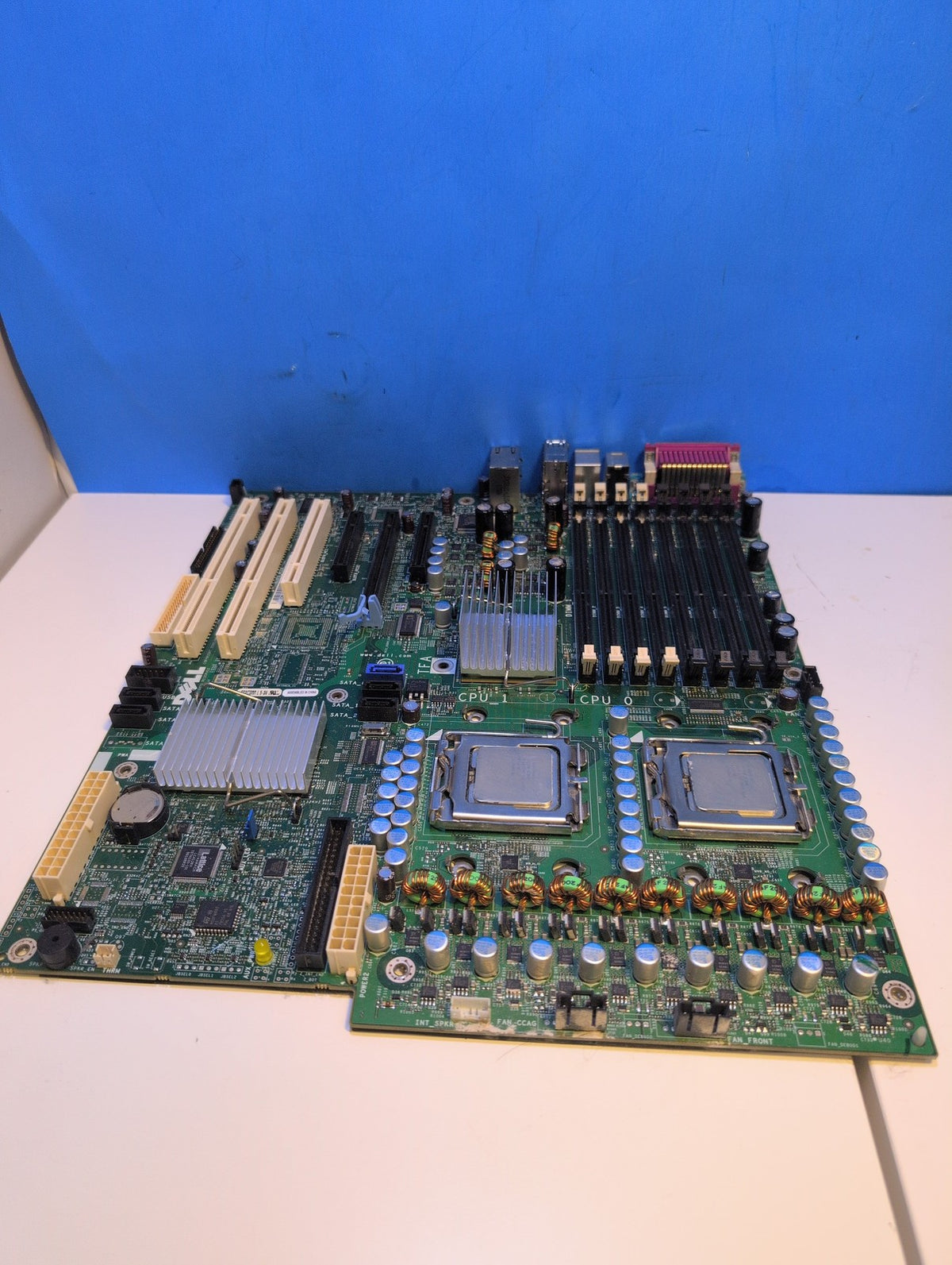 🎸 Dell Precision WorkStation 490 Motherboard w/ 2x Xeon 5160 3.0GHz CPUs 0DT031
