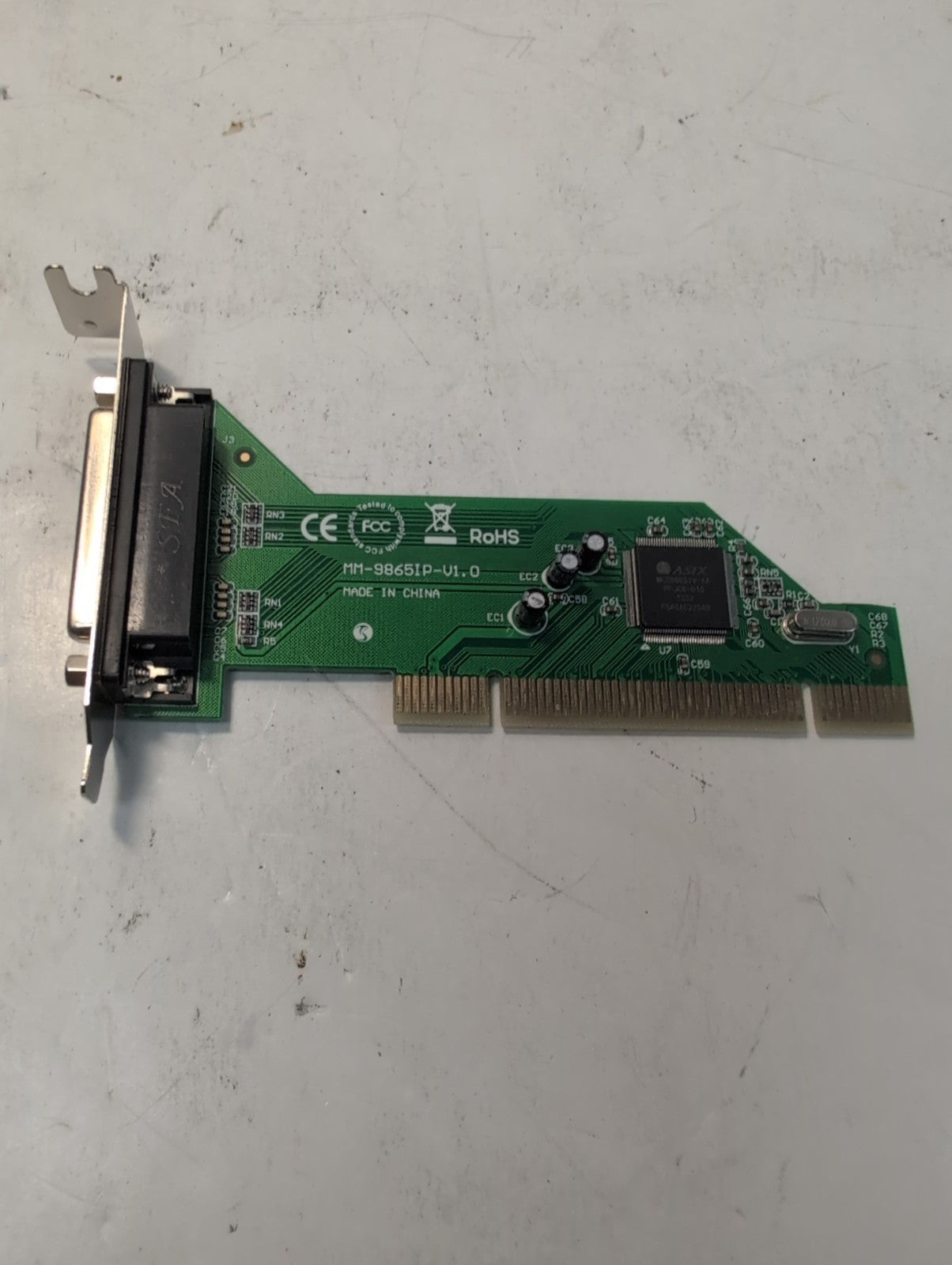 🔥 SYBA I/O Crest Single PCI Parallel Port DB25 card SY-PCI10001 MM-9865IP -