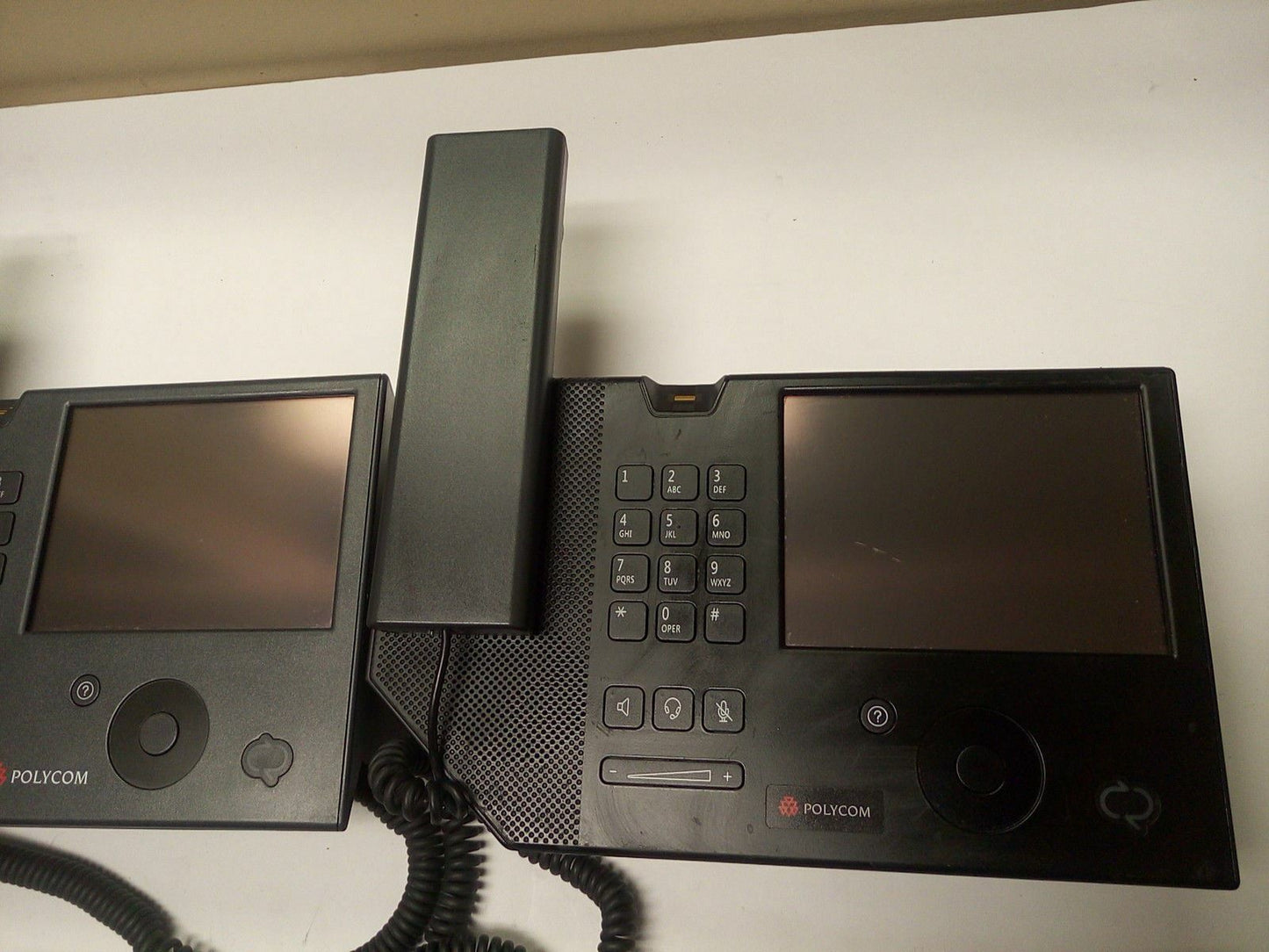 - LOT OF 2  Polycom CX700 IP VoIP Telephone  W/AC Power 