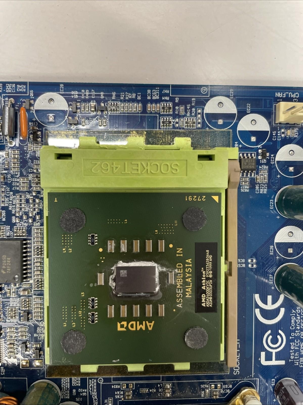 Gigabyte GA-7VAX-AREV: 1.0 Socket 462 / Socket A AMD Motherboard with CPU