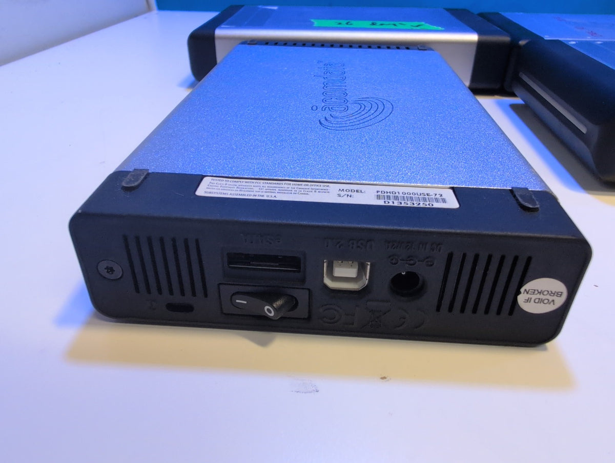 🎸 4x Acomdata PDHD1000USE-72 External Hard Drive Enclosure USB  (No Adapter)