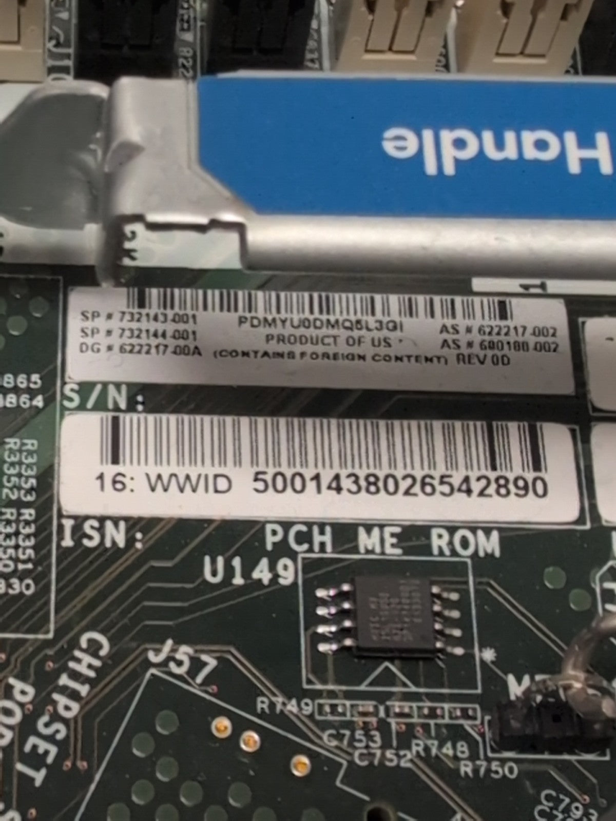 🔥 HP DL380p G8 Gen8 Server System Board 732143-001 / 732144-001 With E5-2620 -