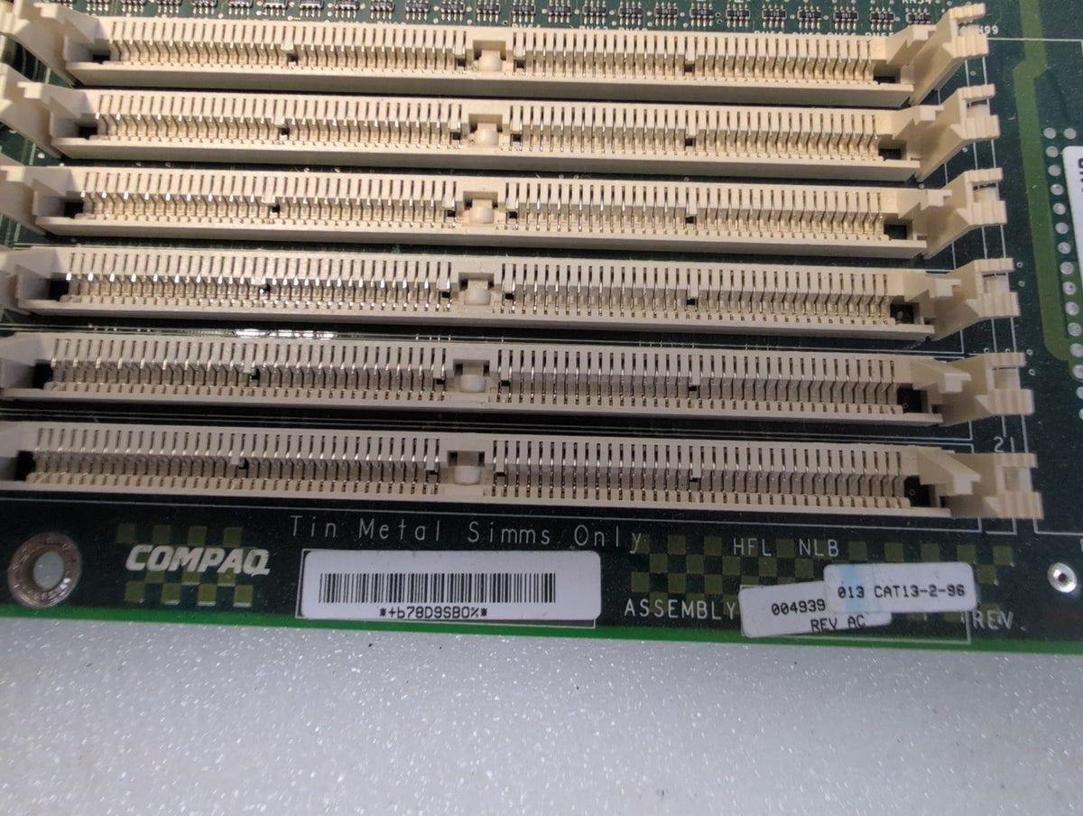 🎸 Compaq System Board 004914-001 Motherboard for Compaq 5100 Vintage PC