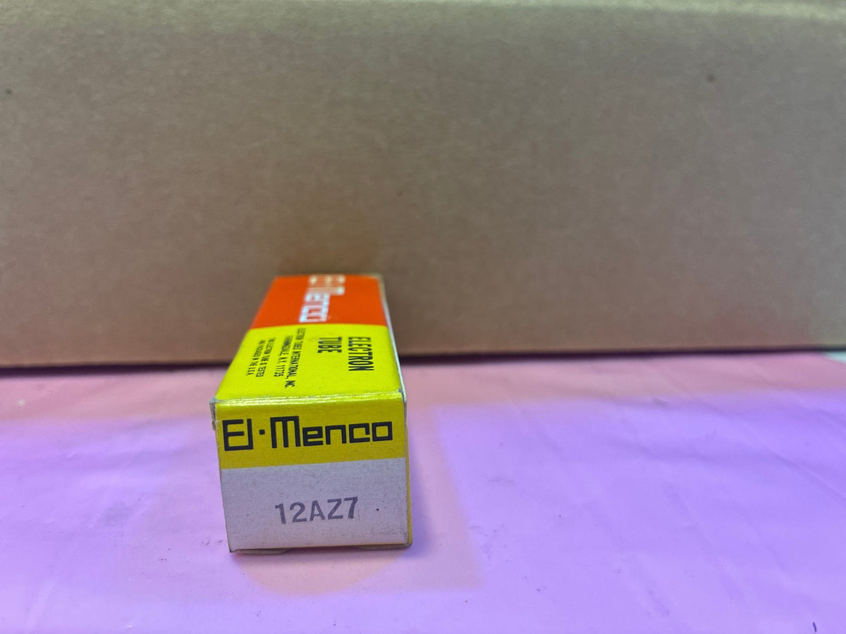 🔥 El-Menco 12AZ7 Electron Vacuum Tube Original Box Vintage Audio