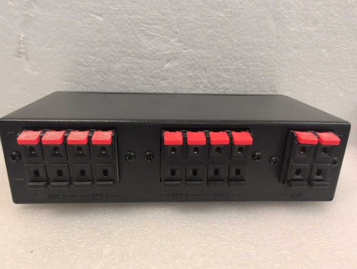 🎸 Radio Shack High Power 40-137 4-Way Speaker Selector Switch, Black Vintage