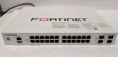🔥 Fortinet FS-124F FortiSwitch 124F 24-Port Managed Network Switch~QTY Avaiable