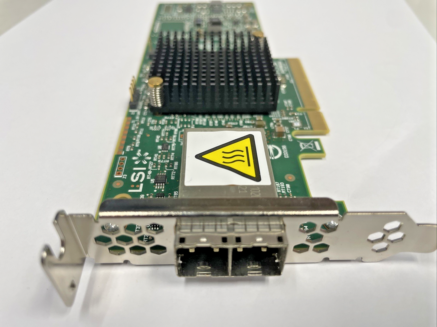 🔥 LSI  PCIe x8 SAS/SATA L/Profile Host Bus Adapter FRU P/N: 00AE914 +