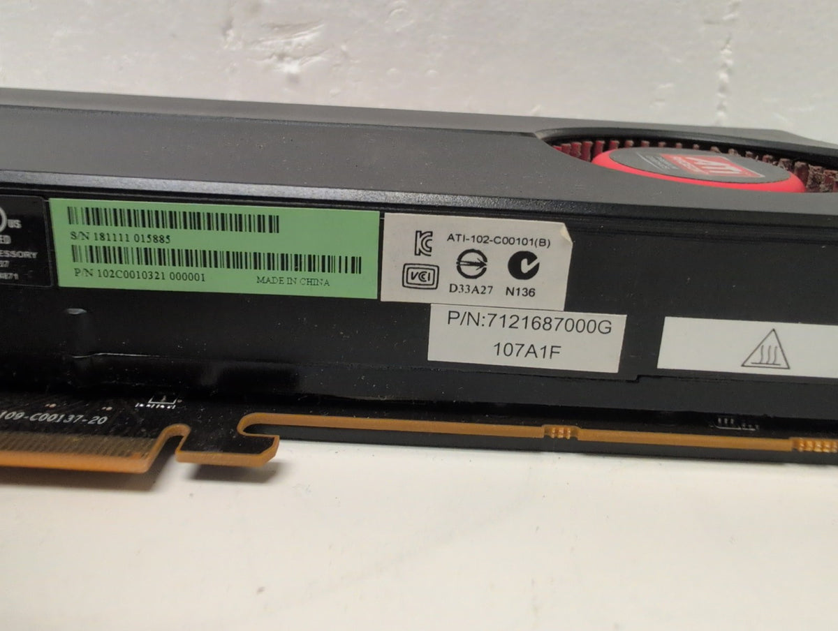 🎸 ATI Radeon HD 5870 2GB Graphics Card ATI-102-C00101(B) DVI HDMI DP