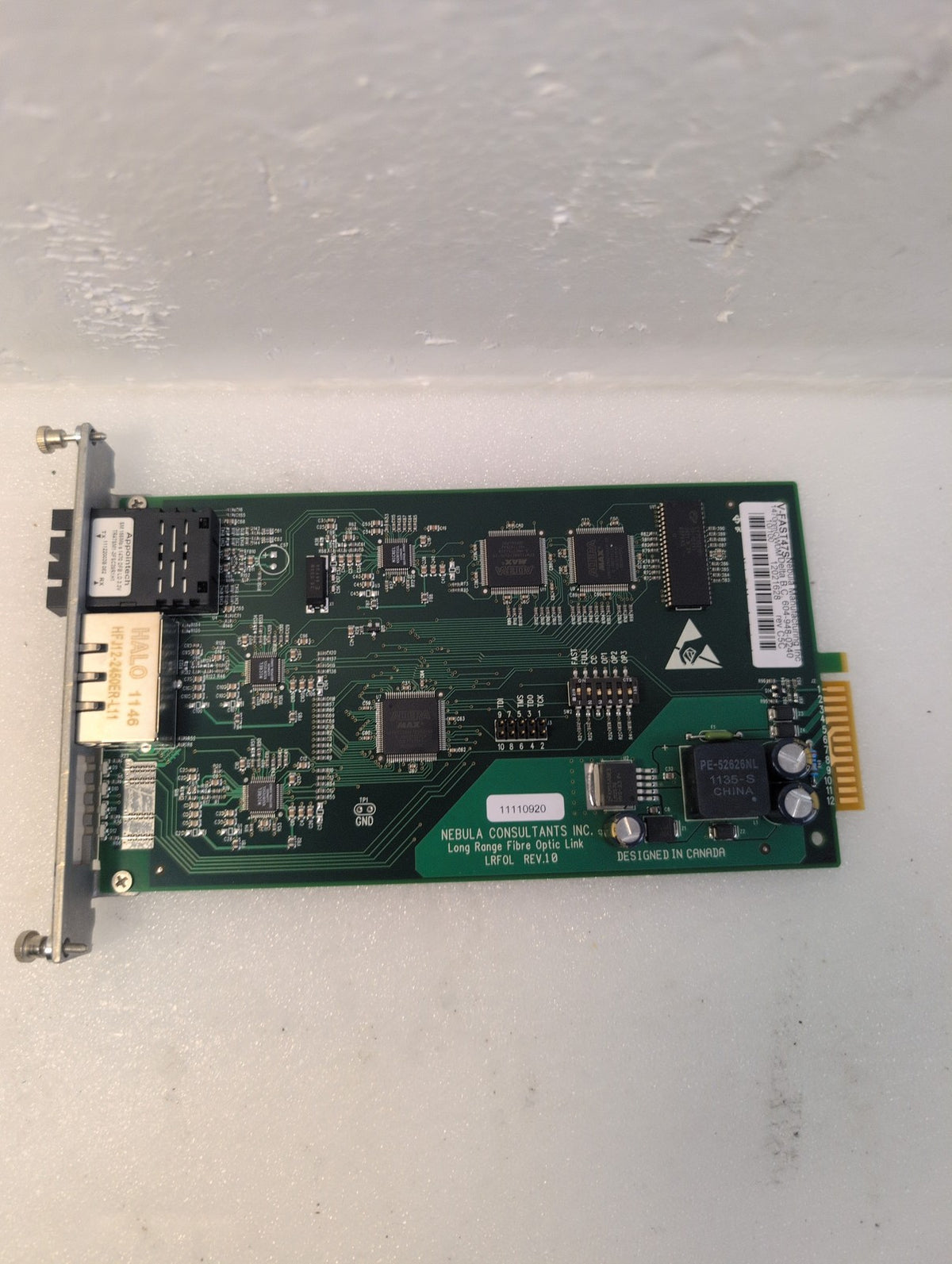 🎸 Nebula V-FAST47S Long Reach Fibre Optic Link Card LRFOL Rev.10 CWDM 1470nm