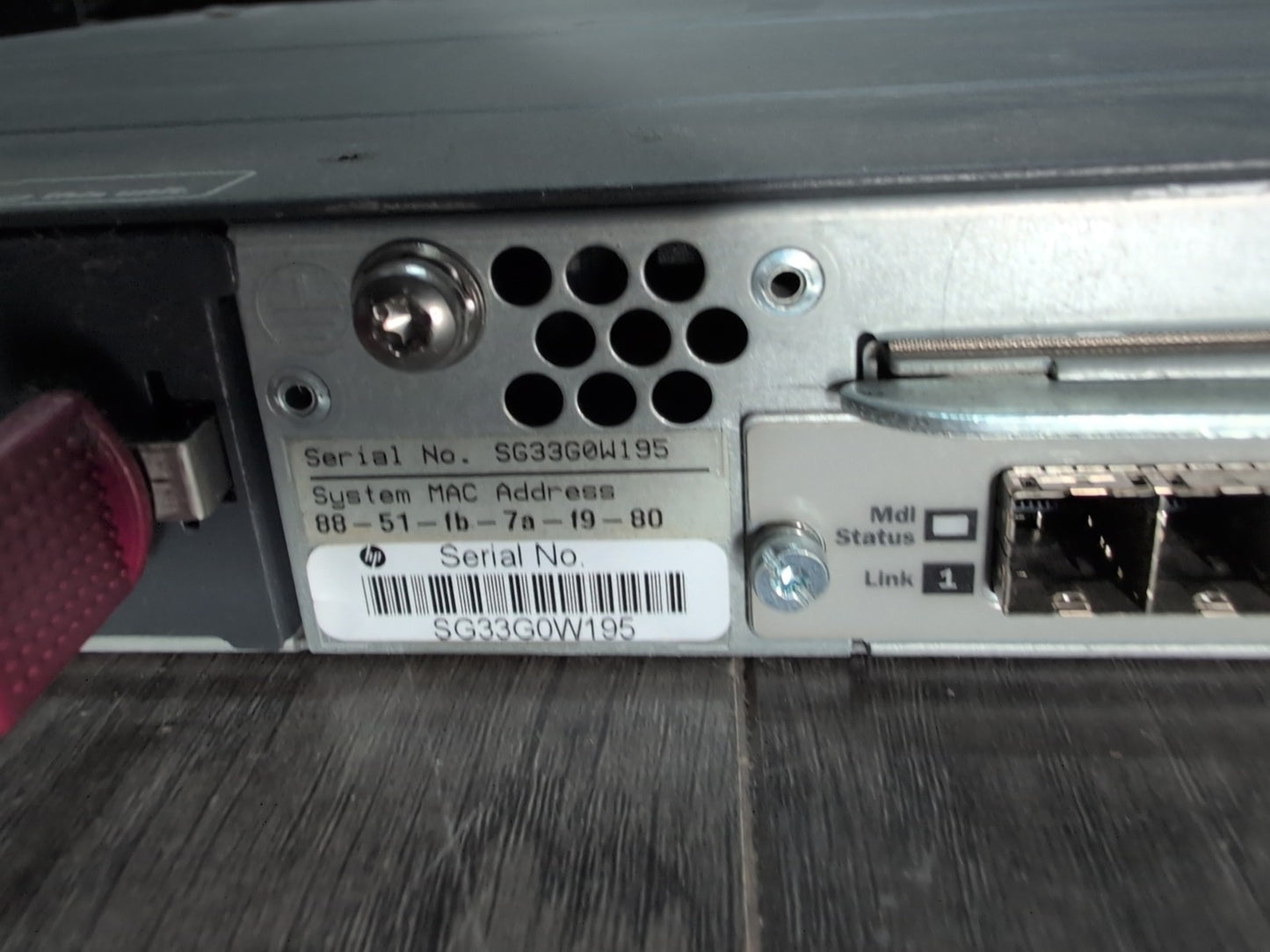 🔥 HP J9576A E3800-48G-4SFP+ 48 Ports Network Switch W/ 1x 400W PSU -