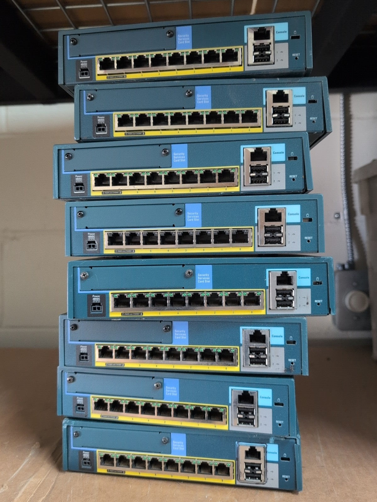 🔥 8x Cisco ASA 5505 Firewall Adaptive Security Appliance (NO Power Supply) -