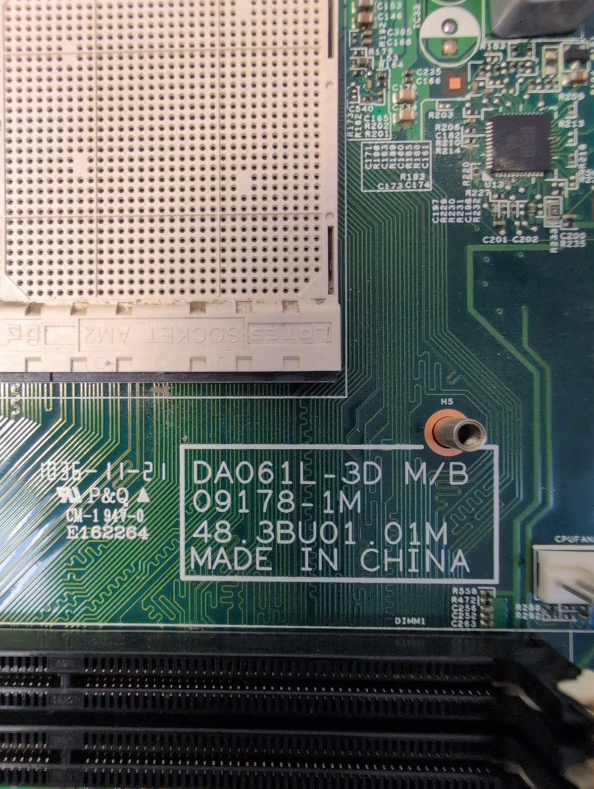 🎸 DA061L-3D M/B Socket AM2 AMD Micro ATX Motherboard