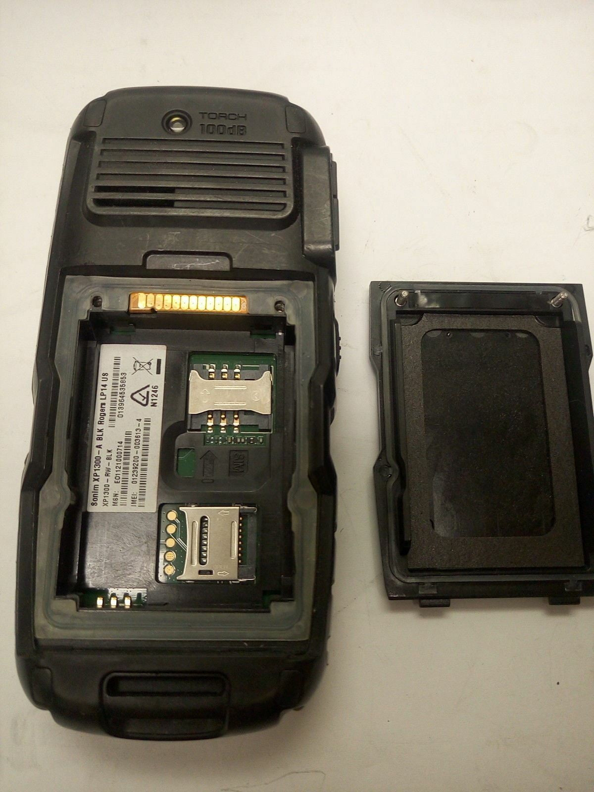 1 x  Sonim CORE XP1300 Cell Phone Water proof (NO BATTERY) carrier: Rogers, Fido